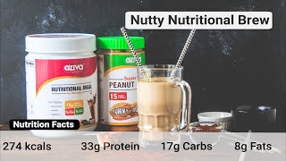 Healthy Coffee | Peanut Butter Coffee | OZiva Nutritional Meal | OZiva