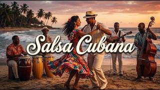 Best Salsa Cubana Mix 🌅 Tropical Beach Dance Music 💃