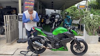 Kawasaki z250 ปี2016 ราคา39,500