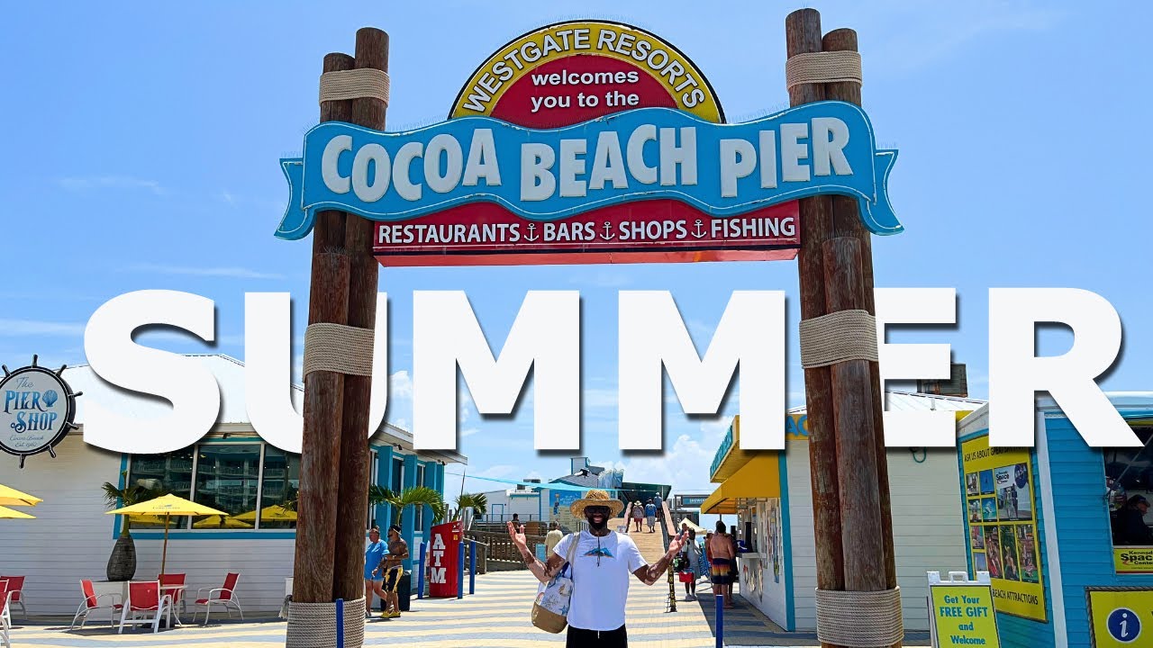 COCOA BEACH PIER: THE ULIMATE SUMMER ESCAPE!