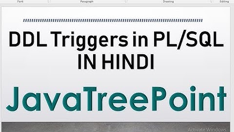pl sql tutorial lec 21(7)  DDL triggers(What is DDL triggers example)