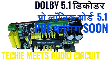 Dolby Prologic 5.1 Decoder details Analog