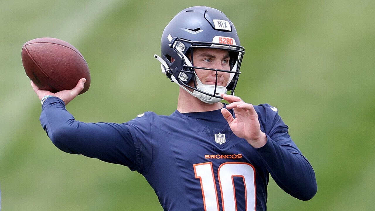 Bo Nix FULL HIGHLIGHTS Denver Broncos Rookie Minicamp Day 2 YouTube Bo Nix FULL HIGHLIGHTS Denver Broncos Rookie Minicamp Day 2 YouTube