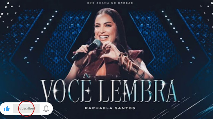 Raphaela Santos - Abertura - Você Lembra - Chama no Bregão.
