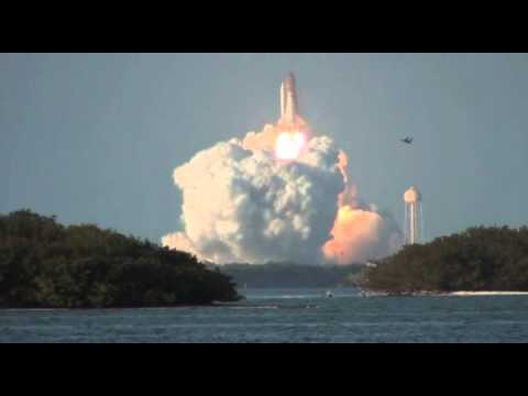 STS-133 Last Launch of Discovery from Causeway