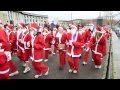 Santas on the run, Bristol 2013