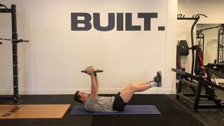 Plate Reverse Sit Ups