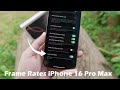 How to Limit Frame Rate to 60Hz on iPhone 16 &amp; 16 Pro Max