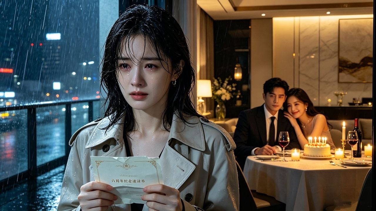 On their sixth wedding anniversary, he missed his 111th appointment. I got caught in the rain and came home, only to find him having a candlelit dinner with someone else! After the divorce, he chased after me like crazy, and I already have someone better around me! #短剧 #都市情感 #chinesedrama #热播短剧 #女性觉醒 #追妻火葬场