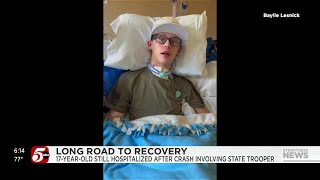 Victim in Highway 10 crash has a long road to recovery