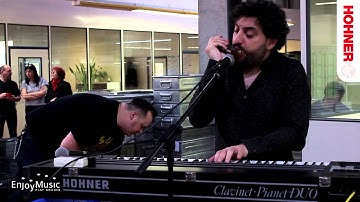 HOHNER Endorser Antonio Serrano visits HOHNER Trossingen