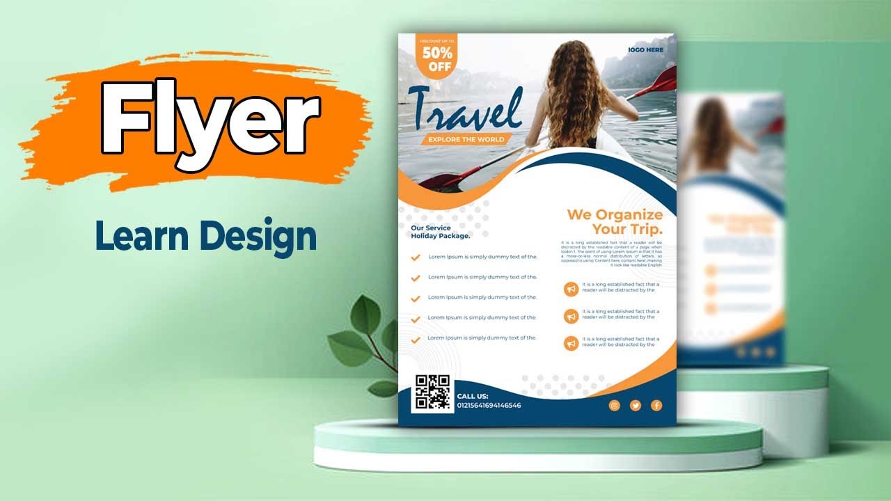 How to Design a Flyer: Easy Step-by-Step Tutorial for Beginners ...