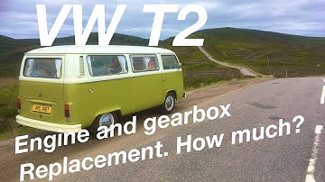 Vw T2 replacement engine and gearbox.