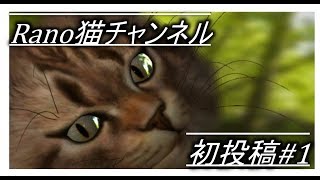 「（初投稿）猫系Vtuberらの猫＃1（新人Vtuber）」のサムネイル