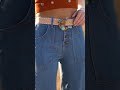 High-Waisted Wide-Leg Button-Front Jeans