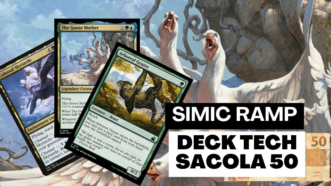 Simic Ramp Modern Deck Tech - Sacola50 - SIMIC RAMP (Legacy Budget 50) - YouTube