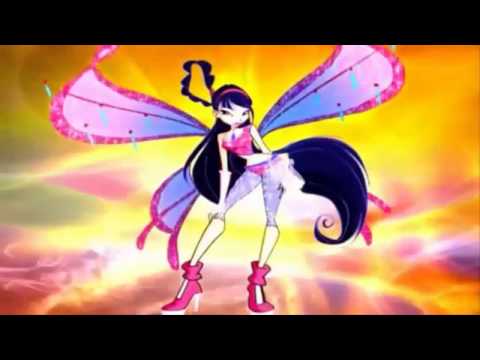 Winx Club - Musa (All and Special Transformations)