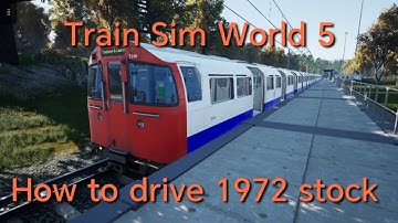 Train Sim World 5; How to drive the 1972 stock