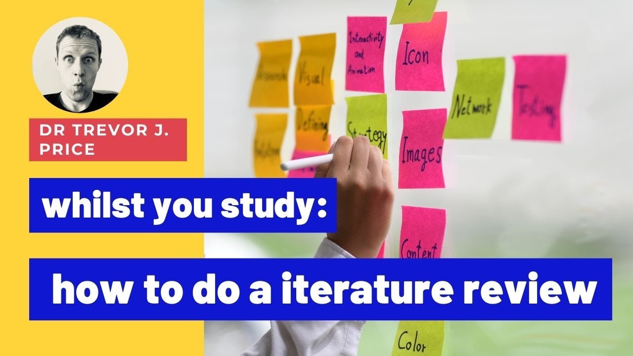how to do literature review youtube