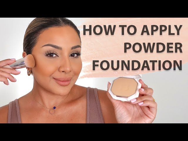 How To Apply Powder Foundation For