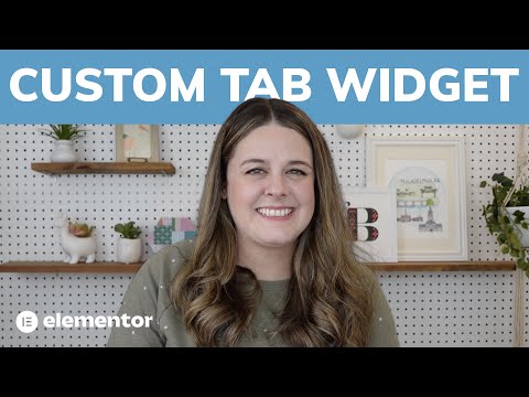 Custom Tab Widget Using Elementor Pro - Can I Recreate It?
