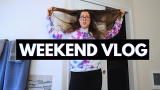 Weekend Vlog | chatty, productive, cleaning