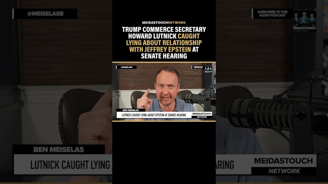 🚨 Lutnick CAUGHT LYING about EPSTEIN CONNECTIONS during Hearing