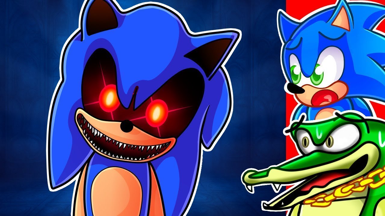 Reacting To The SCARIEST SONIC EXE VIDEOS !