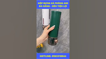 Siêu Phẩm Hộp Đựng Xà Phòng,  Sữa Tắm Chất Liệu ABS Đa Năng,  Siêu Bền,  Siêu Tiết Kiệm