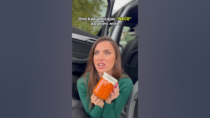 Šta ste vi najkreativnije ponudili kao mito? 😂