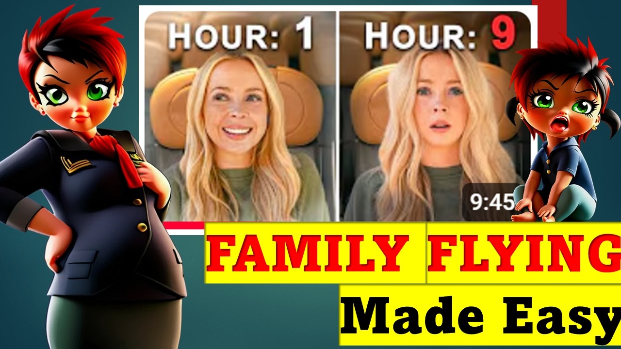 Flight Attendant's SIMPLE Tips for Flying With Kids (While Pregnant)