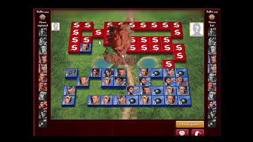 Mystery Player Stratego Tutorial Series(Flag up Front) Game 24 of 25