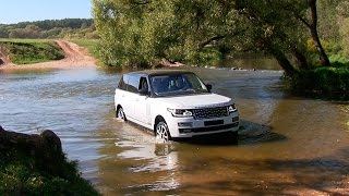 Range Rover Supercharged - полный OFFROAD! Ныряем в реку! via ATDrive