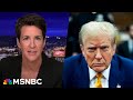 Nothing maddow says trump lawyers didnt bring it for cohen crossexamination
