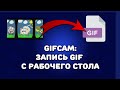 Gifcam - запись GIF-анимаций на рабочем столе