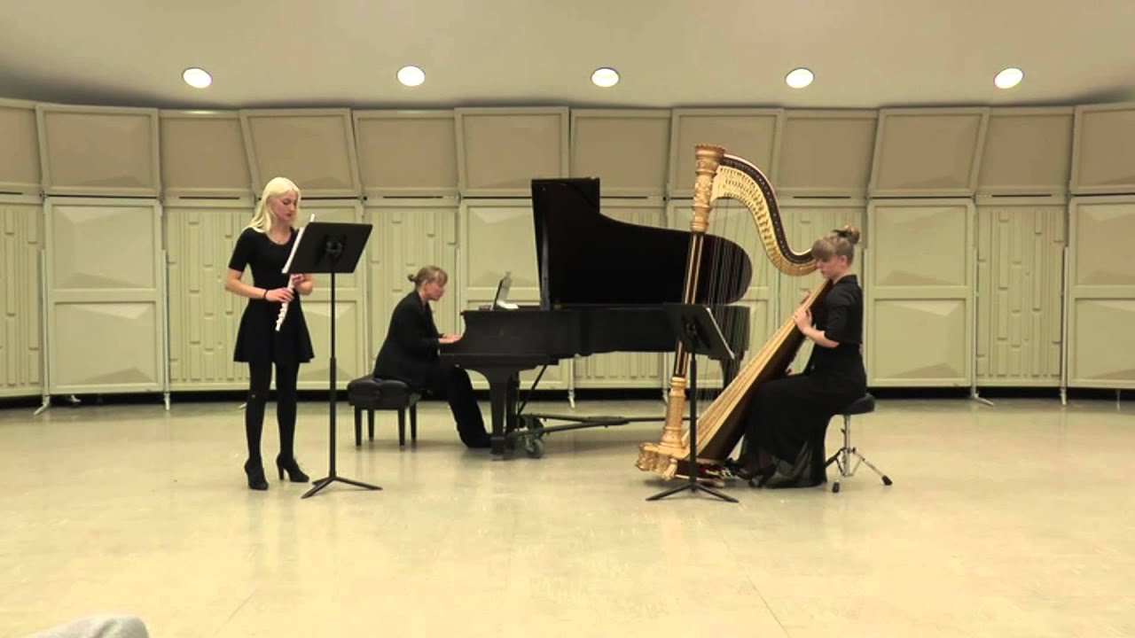 Mozart's Concerto in C for Flute and Harp, K. 299 - Andantino