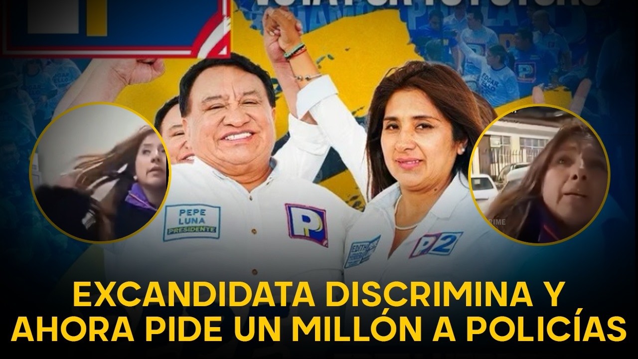 Excandidata de Podemos que DISCRIMINÓ a policías exige 1 MILLÓN de soles: dice que la humillaron