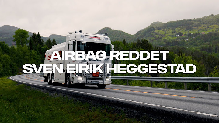 Airbagen reddet Sven Eirik Heggestad