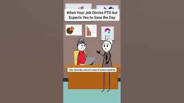 When Your Job Denies PTO but Expects You to Save the Day #corporate #animation #gplus #skits