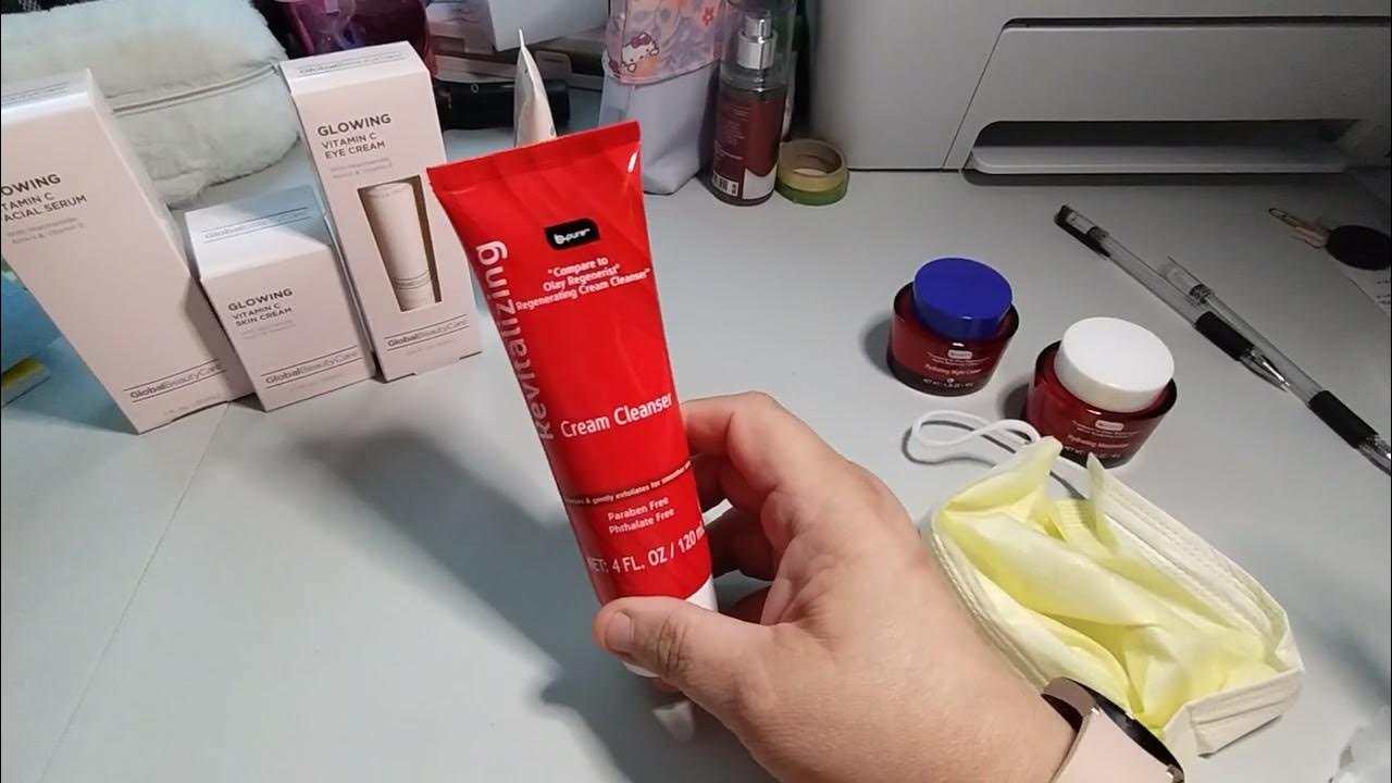 Dollar Tree Facial Products Review BPure vs. Global Beauty YouTube