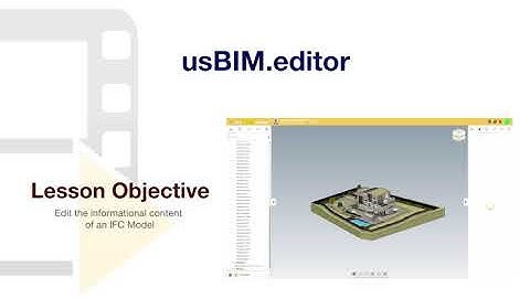 usBIM.editor tutorial - getting started - ACCA software
