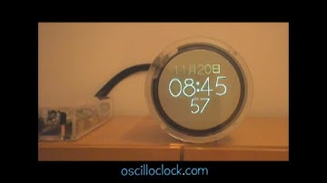 Oscilloclock.com Model 1 Scope Clock - Operation