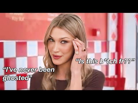 Bella Hadid being UNHINGED for 3 minutes straight | chicken shop date