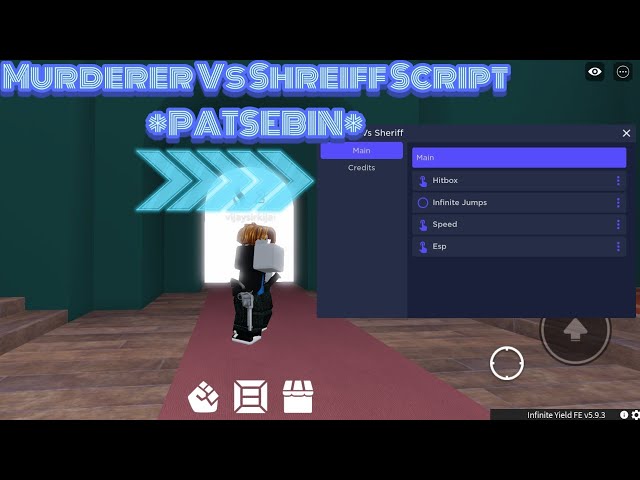 Roblox] Murderers VS Sheriffs Duels  Auto Kill, Aim Lock, Auto Join, Speed  & More (PASTEBIN 2023) 