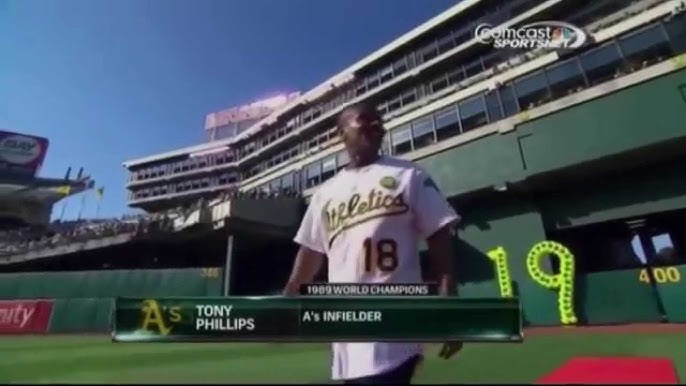 Rickey Henderson Oakland Athletics Mitchell & Ness 1998