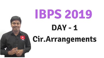 IBPS 2019 || Circular Arrangement || Important and Expected Questions || Day-1