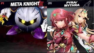 What if Brawl Meta Knight fought Pyra/Mythra in Smash Ultimate?