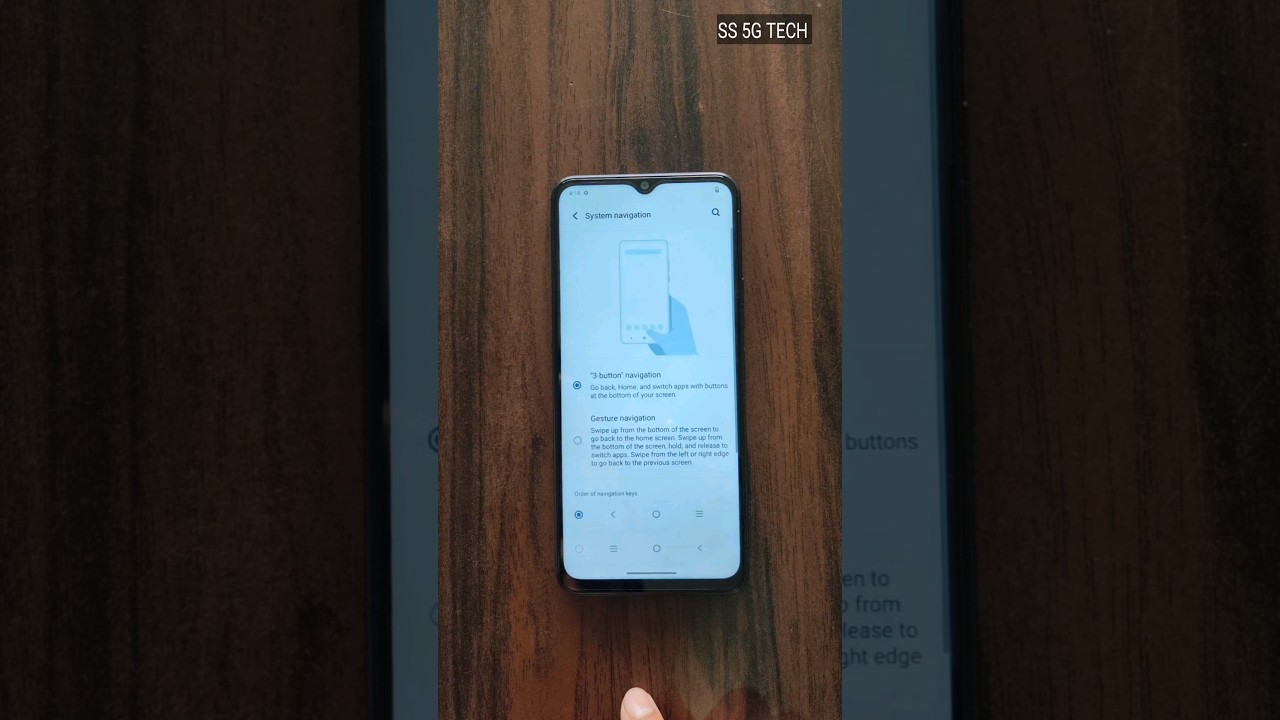 Vivo Y28 5g Back Button Setting/navigation 