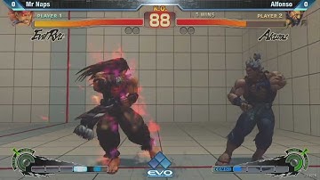 [EVO 2012 SSFIV AE] Mr Naps (Evil Ryu) vs Alfonso (Akuma, Ken)