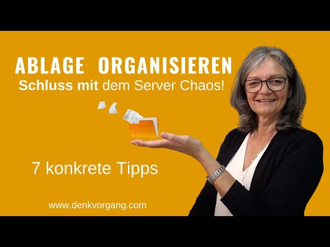 Video: So Organisieren Sie Ein Netzwerk Im Büro